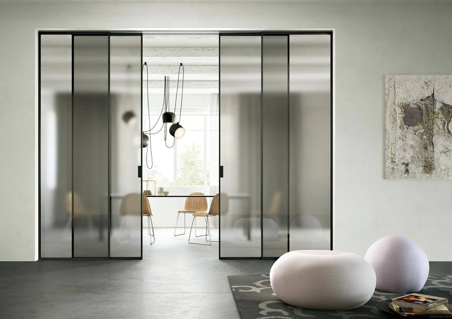 Modern Aluminum Glass Fireproof Double Entry Door Exit Design Finished for Hotel Commercial Warehouse School Interior Use