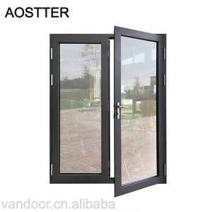 Hurricane Impact Resistant Aluminium Casement Exterior Door