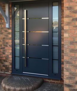 Security Main Pivot Front Doors For Aluminum Alloy Villa