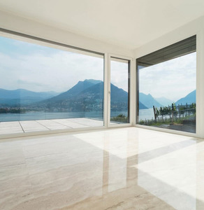 Modern Double Layer Aluminum Sliding Storefront Doors