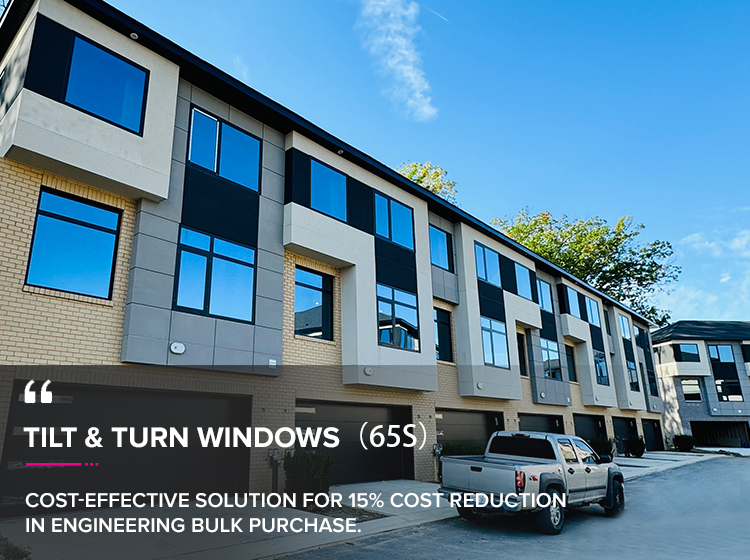 Landmark 65S Tilt & Turn Windows