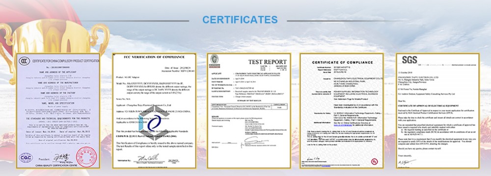 Certifications