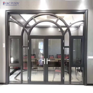 Fuson Luxury Aluminum Casement Swing Glass Door