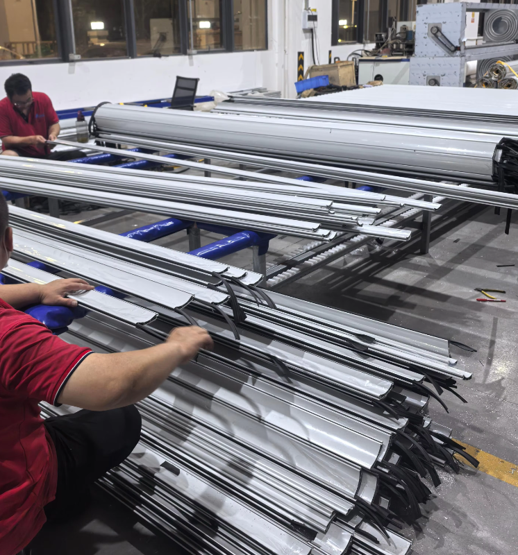 Production Image - Aluminum Roller Shutter Door
