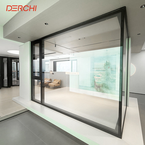 DERCHI NFRC Certified European High Security Aluminum Casement Window