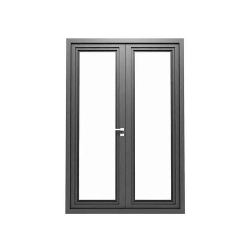 Style High Traffic Half Metal CE &amp; FDA Certified Narrow Sliding Swing Kitchen Door