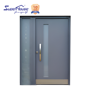 Luxury Aluminum Hurricane Impact Front Entry Door