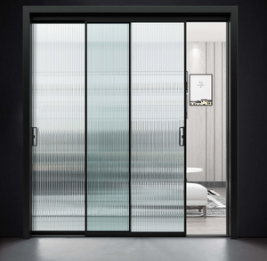 Narrow Aluminum Alloy Sliding Glass Door