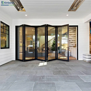 Modern Panoramic Sliding Folding Glass Door