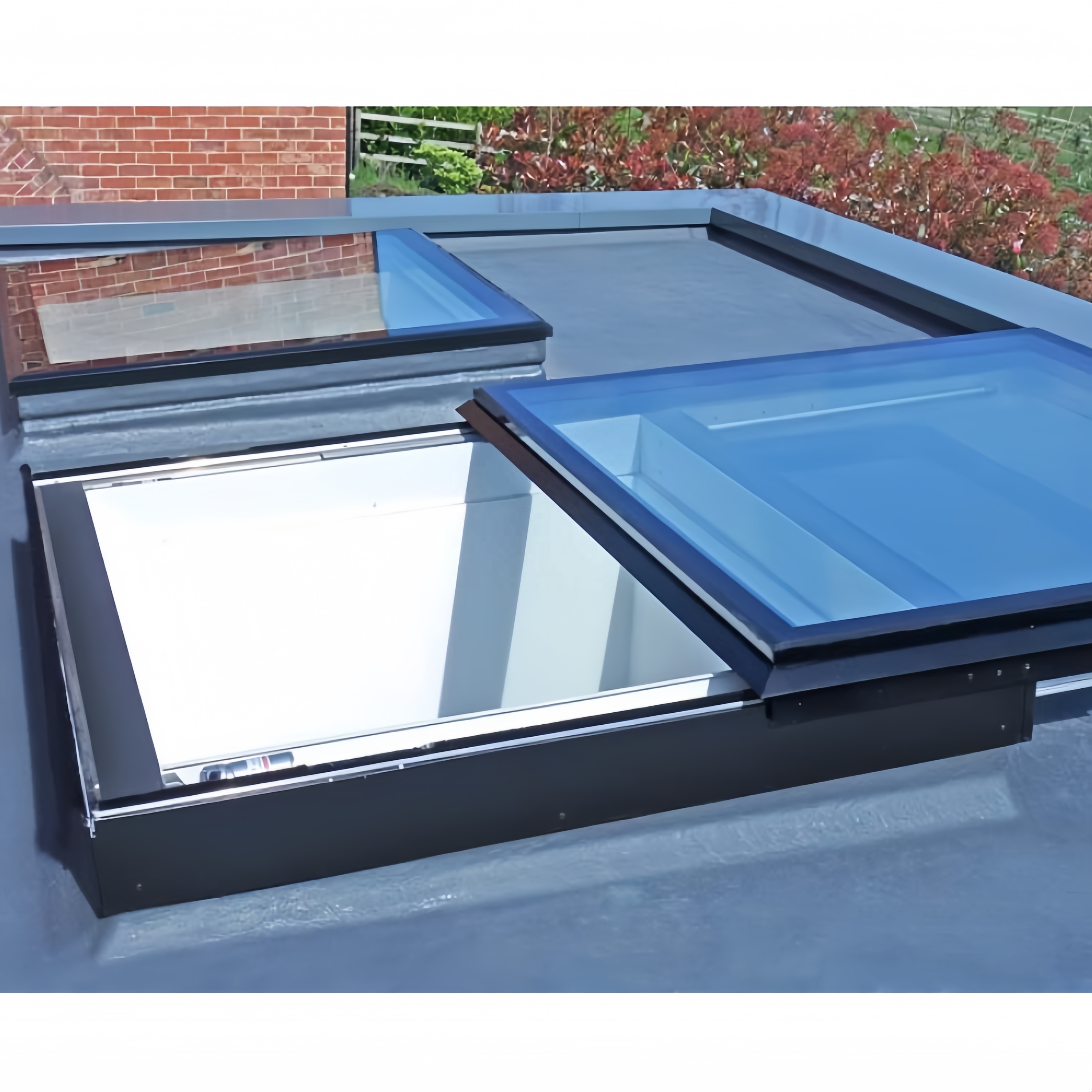 Manufacturer Customized Modern Automatic Hurricane Proof Waterproof Aluminum Dormer Artificial Skylight Skylight Roof Window