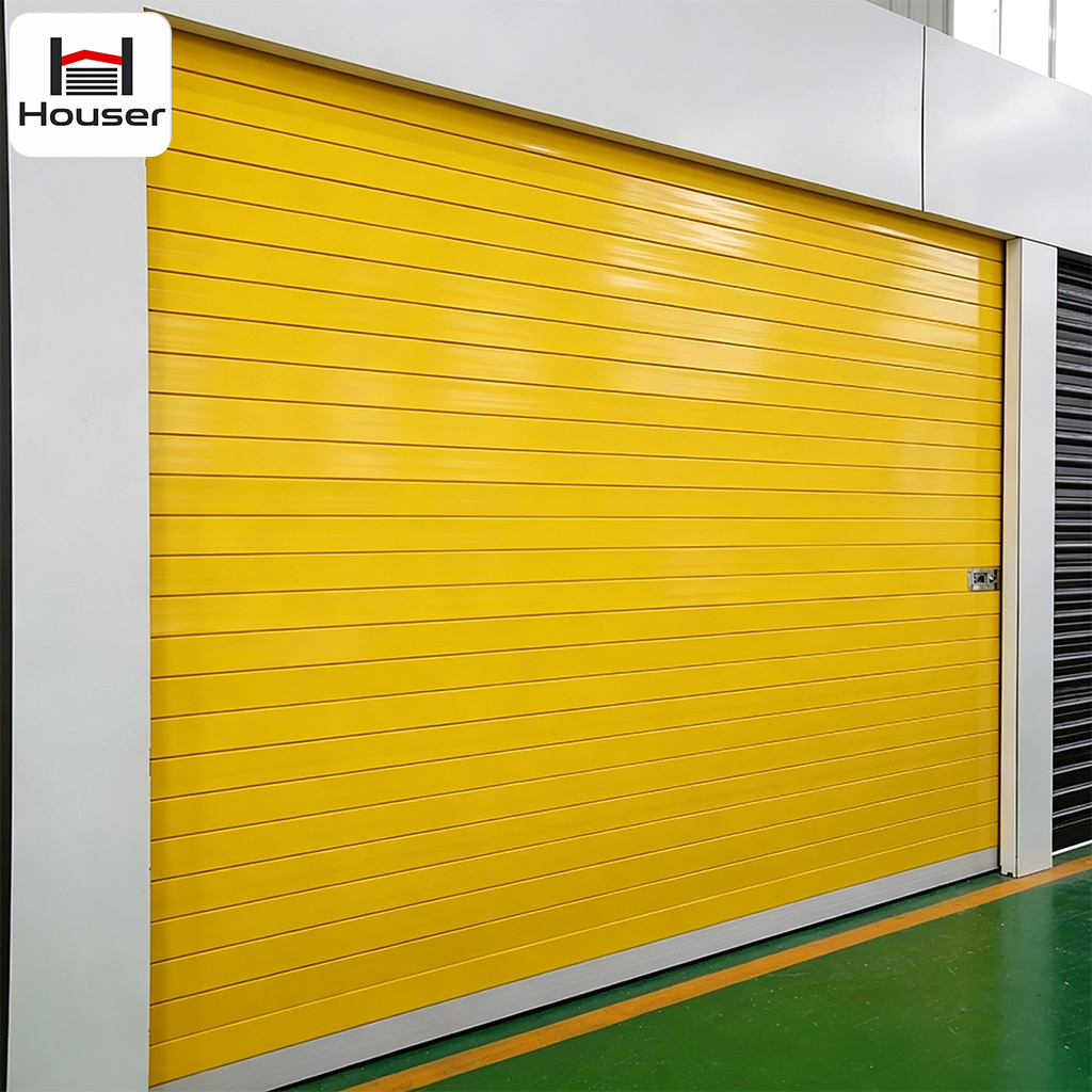 Silent Aluminum Roller Shutter Door Automatic Rolling Shutter for Residential House Modern Interior Counter Security