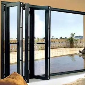 AOSTTER Large Size Concertina Aluminum Folding Door