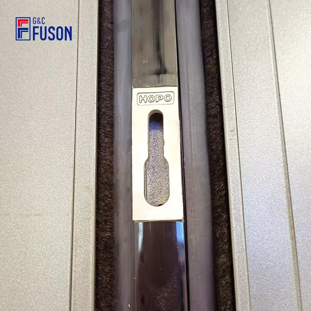 Fuson 2024 Customized Aluminum Sliding Window Impact Resistant Hurricane Windows and Doors Sliding Glass Windows for Home