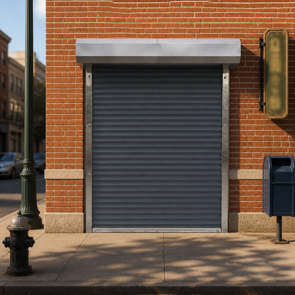Thickened Durable Security Anti-theft Automatic Roll up Garage Doors Storefront Shop Aluminum Roller Shutter Door