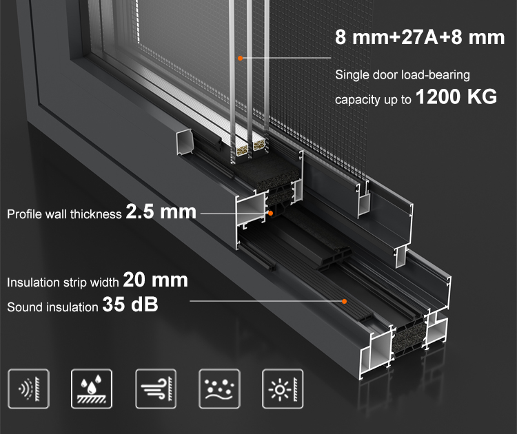Latest Designs House Home Replacement Aluminium Windows Kitchen French Sliding Windows Certified Glass Windows