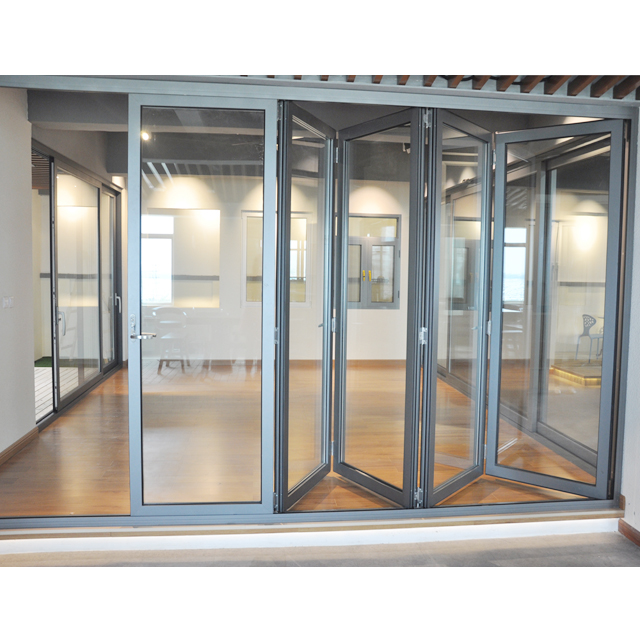 Aluminum Folding Door Configuration