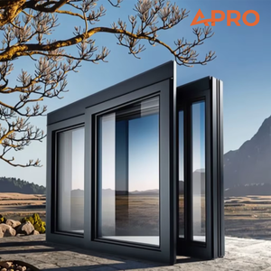APRO Thermal Insulation Sound Insulation Aluminum Constractor Sliding Double-glazed Window