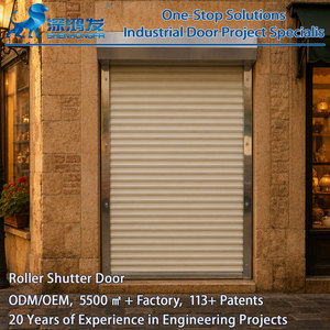 Automatic Security Aluminum Roller Shutter Garage Doors