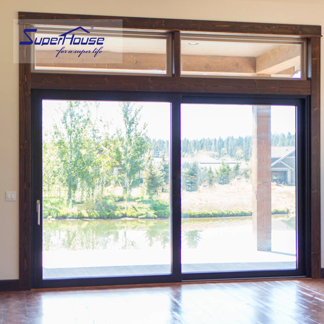 Hurricane Proof NFRC NOA AS2047 Standard Powder Coating Thermal Break Aluminium Sliding Door