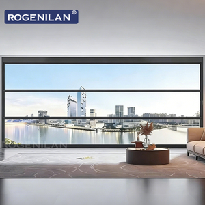 Intelligent Electric Remote Control Lift Window Double Glazed Vertical Sliding