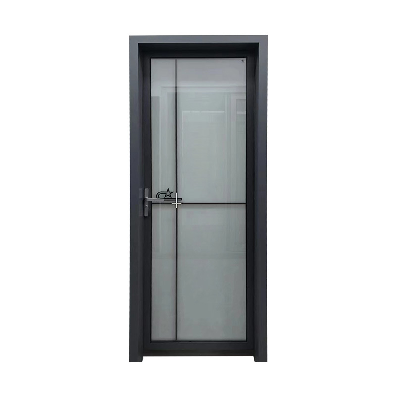 Aluminum Alloy Bathroom Glass Door Sliding Shower Room Door for Wet Room