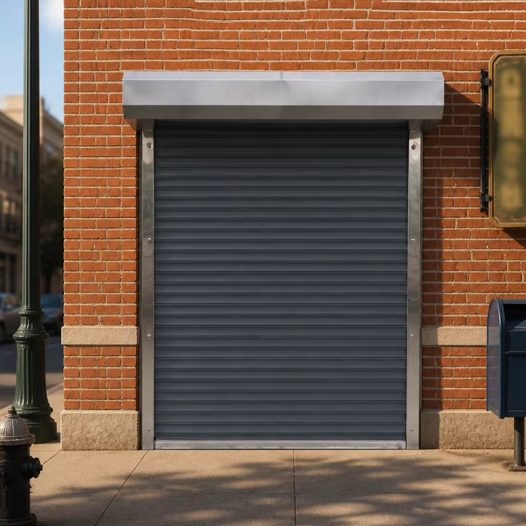 Scene presentation of aluminum roller shutter door