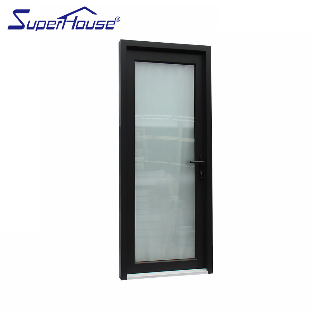 Custom Glass Aluminum Hinged Door Modern Exterior Front Entry French Doors