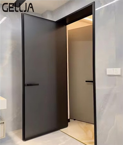 Modern Indoor Contemporary Style Aluminium Alloy Showerroom Casement Glass Door