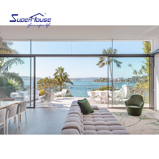 Hurricane Proof NFRC NOA AS2047 Standard Powder Coating Thermal Break Aluminium Sliding Door