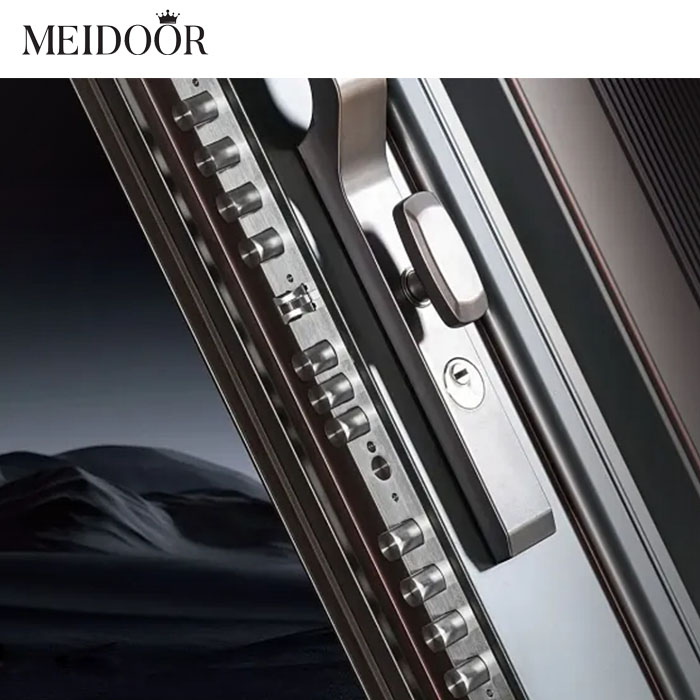 Houses Exterior Modern Casement Door Aluminum Entry Doors Exterior Security Doors