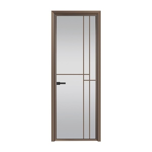 Black Aluminum French Doors Double Glass