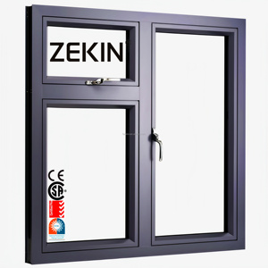 Certified Thermal Break Aluminum Casement Awning Windows