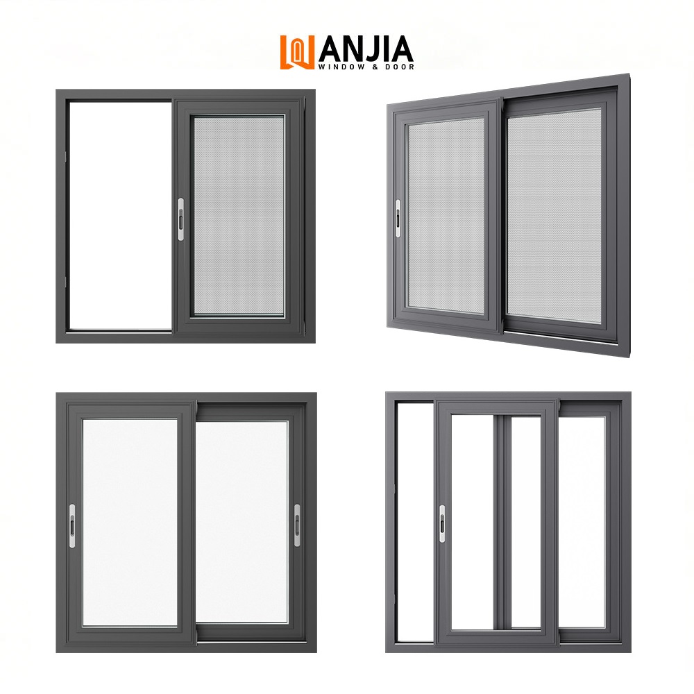 Slim Narrow Frame Aluminum Sliding Window Aluminium Sliding Windows Sliding Windows Houses Sliding Windows