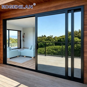 Heavy Duty Sliding Balcony Patio Glass Door