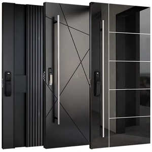 Alucasa Modern Luxury Aluminum Glass Pivot Door
