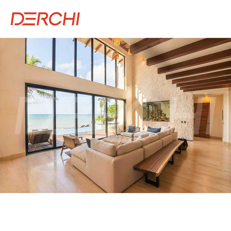 Florida Approved Hurricane Impact Windows And Doors Exterior Large Lift Sliding Patio Doors Double Glazed Aluminum Sliding Doors