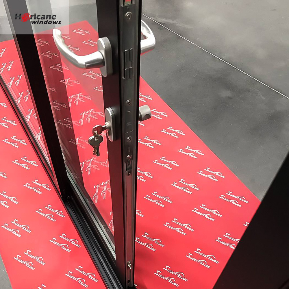 Hurricane Proof NFRC NOA AS2047 Standard Powder Coating Thermal Break Aluminium Sliding Door