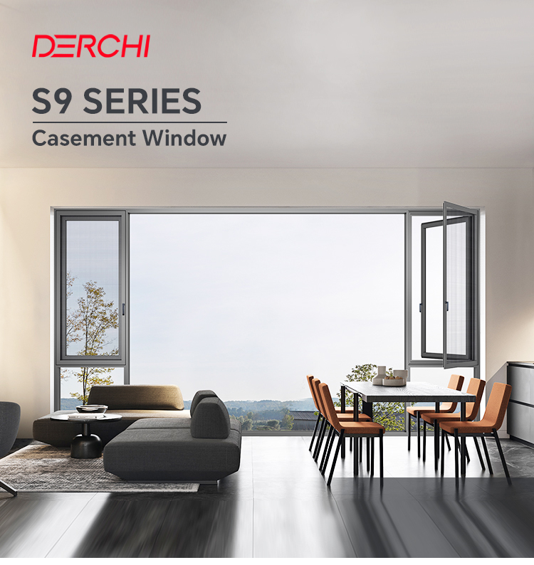 DERCHI Casement Window Display