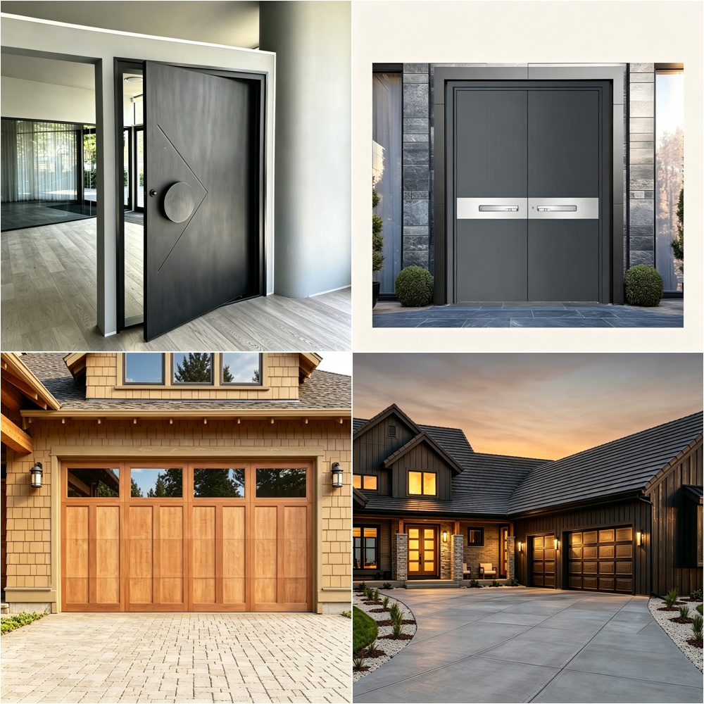 Thermally Broken Black Framed Steel Look Aluminum Glass French Door Crittall Style Heritage Doors