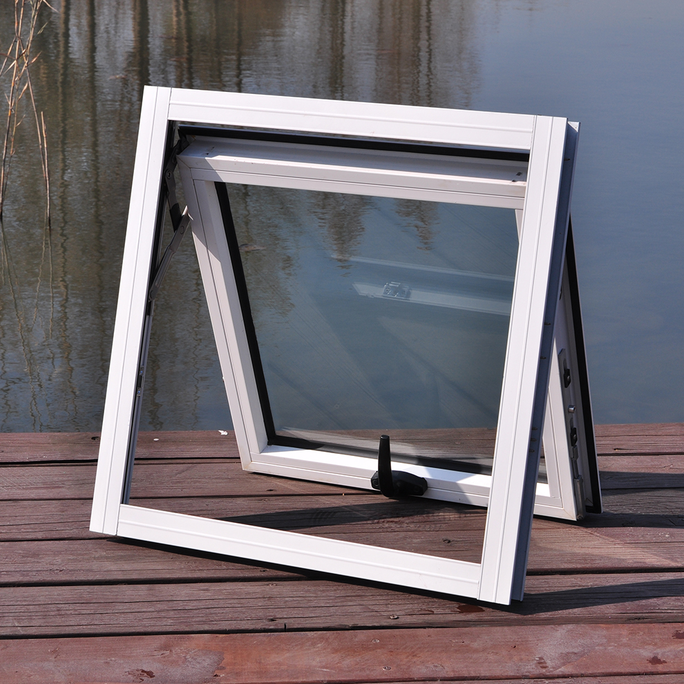 High Security Hurricane Impact windows Replacement Aluminum Resistant Horizontal Awning windows