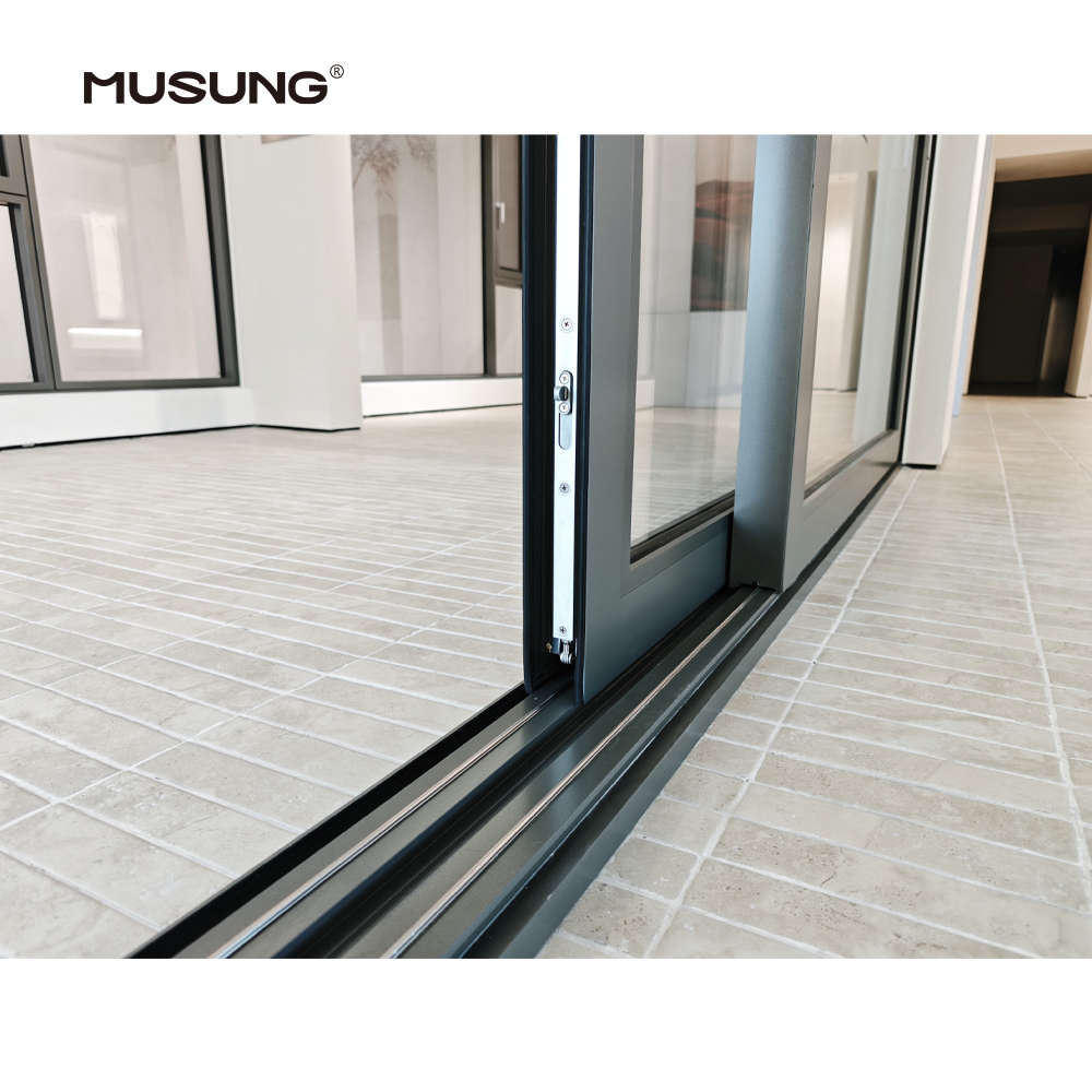 Ultra View Aluminum Lift Slide Doors Save Energy Heat Insulation Heavy Duty Patio Aluminum Sliding Glass Doors