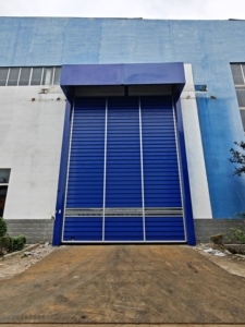 Hardened Aluminum Section Rapid Roll up Door Durable and Low Maintenance Solution for Industrial Applications