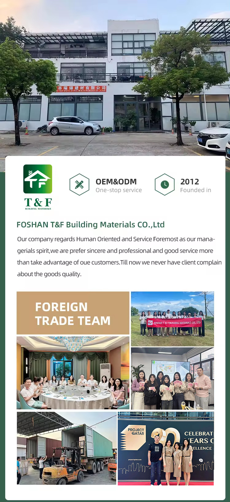 Company Profile and Factory Overview