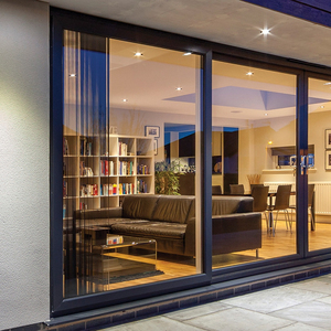 Canadian Project Double Interior Glass Sliding Door