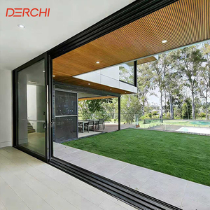 Panoramic Aluminum Multi Panel Sliding Door