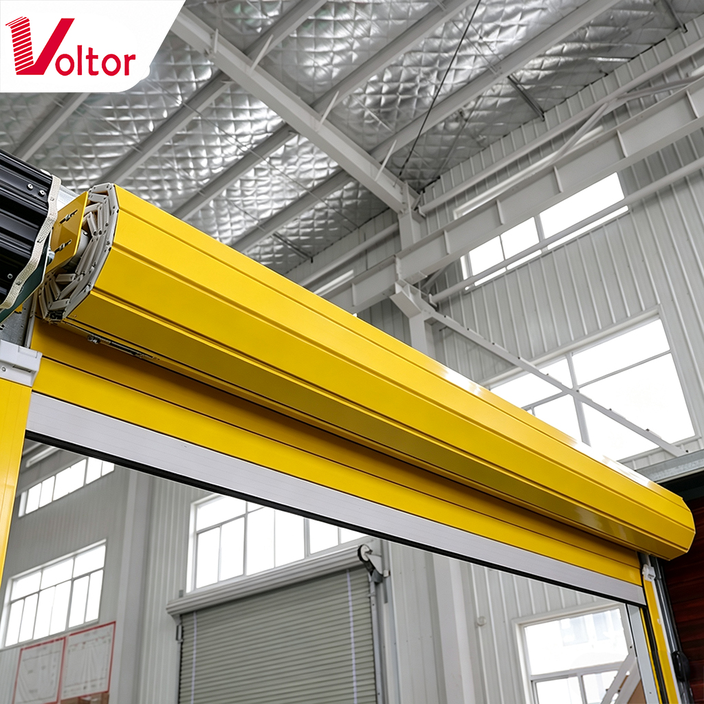 Security Aluminum Alloy Roller Shutter Door Automatic Overhead Rolling Door Insulated Residential Garage Door Wholesale