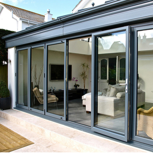 Thermal Break Double Glazed Aluminum Sliding Doors