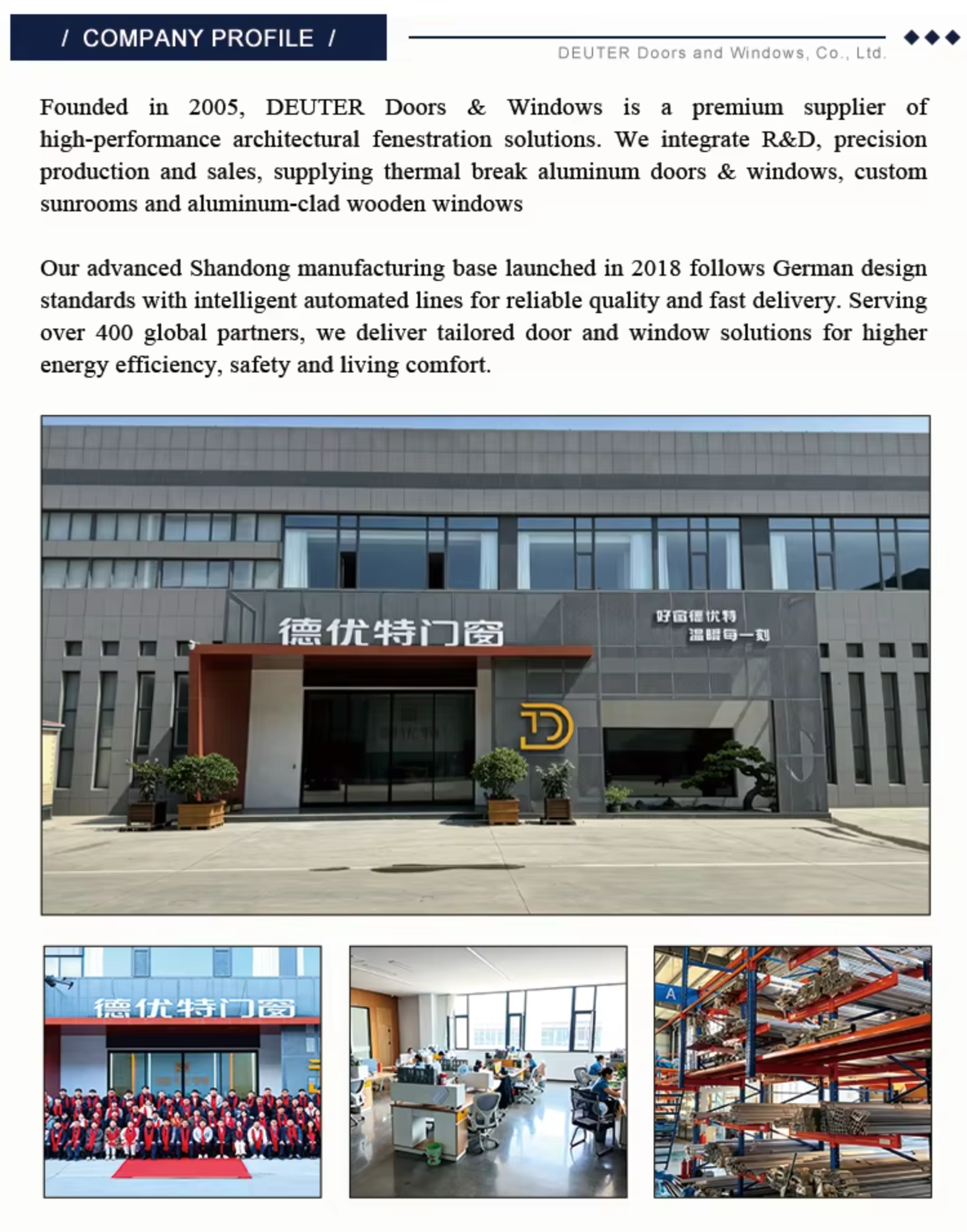 Factory Overview