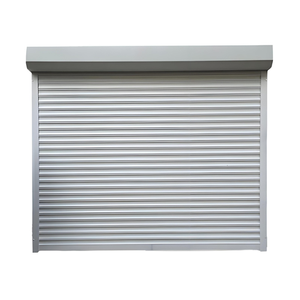 High Quality Aluminum Alloy Roller Shutter Door Electric / Manual for Garage Warehouse