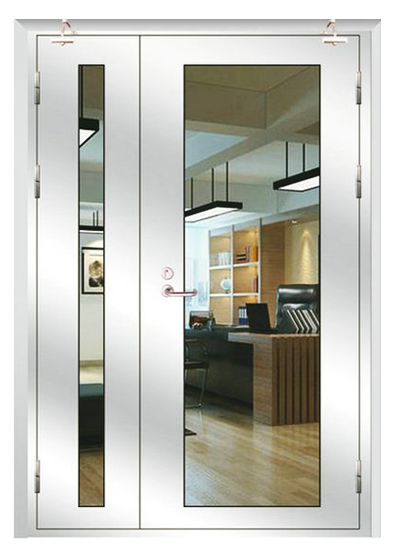 Modern Double Swing Aluminum Casement Door Feature 6
